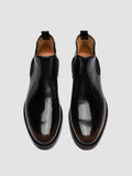 BARITON FLEXI 002 - Black Leather Chelsea Boots - thumb image 2,side view