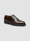 BARITON FLEXI 003 - Brown Leather Oxford Shoes - thumb image 3,side view