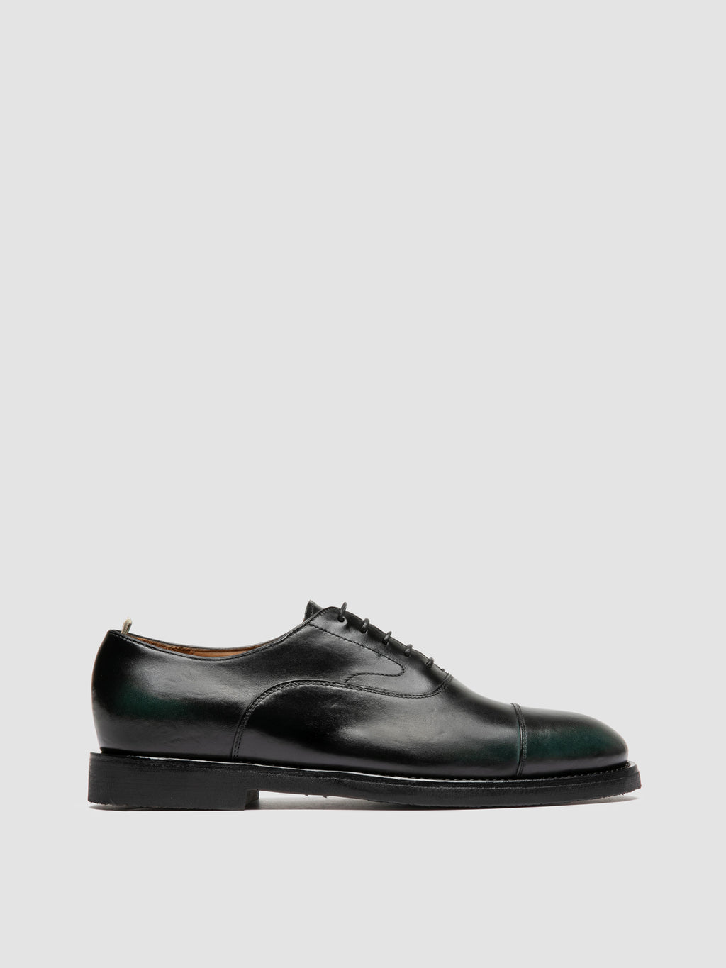 BARITON FLEXI 003 - Scarpe Oxford in Pelle Nera - image 1,side view