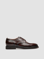 BARITON FLEXI 005 - Burgundy Leather Derby Shoes