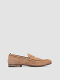 BILT 001 - Beige Suede Penny Loafers - thumb image 1,side view