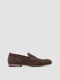 BILT 001 - Brown Suede Penny Loafers - thumb image 1,side view