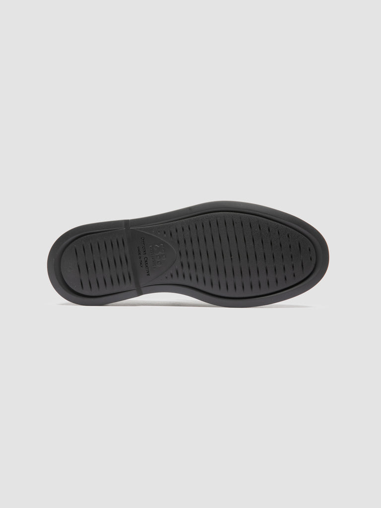 BONES 001 - Black Leather Penny Loafers
