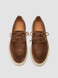 BONES 013 - Brown Suede Boat Shoes - thumb image 2,side view