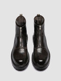 BULLA DD LUG 114 - Grey Leather Zip Boots - thumb image 2,side view