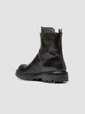 BULLA DD LUG 114 - Grey Leather Zip Boots - thumb image 4,side view