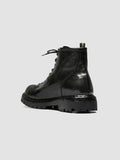 BULLA DD LUG 115 - Black Leather Lace Up Boots - thumb image 4,side view