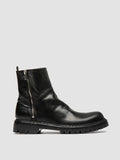 BULLA DD LUG 118 - Black Leather Zip Boots - thumb image 1,side view
