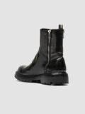 BULLA DD LUG 118 - Black Leather Zip Boots - thumb image 4,side view