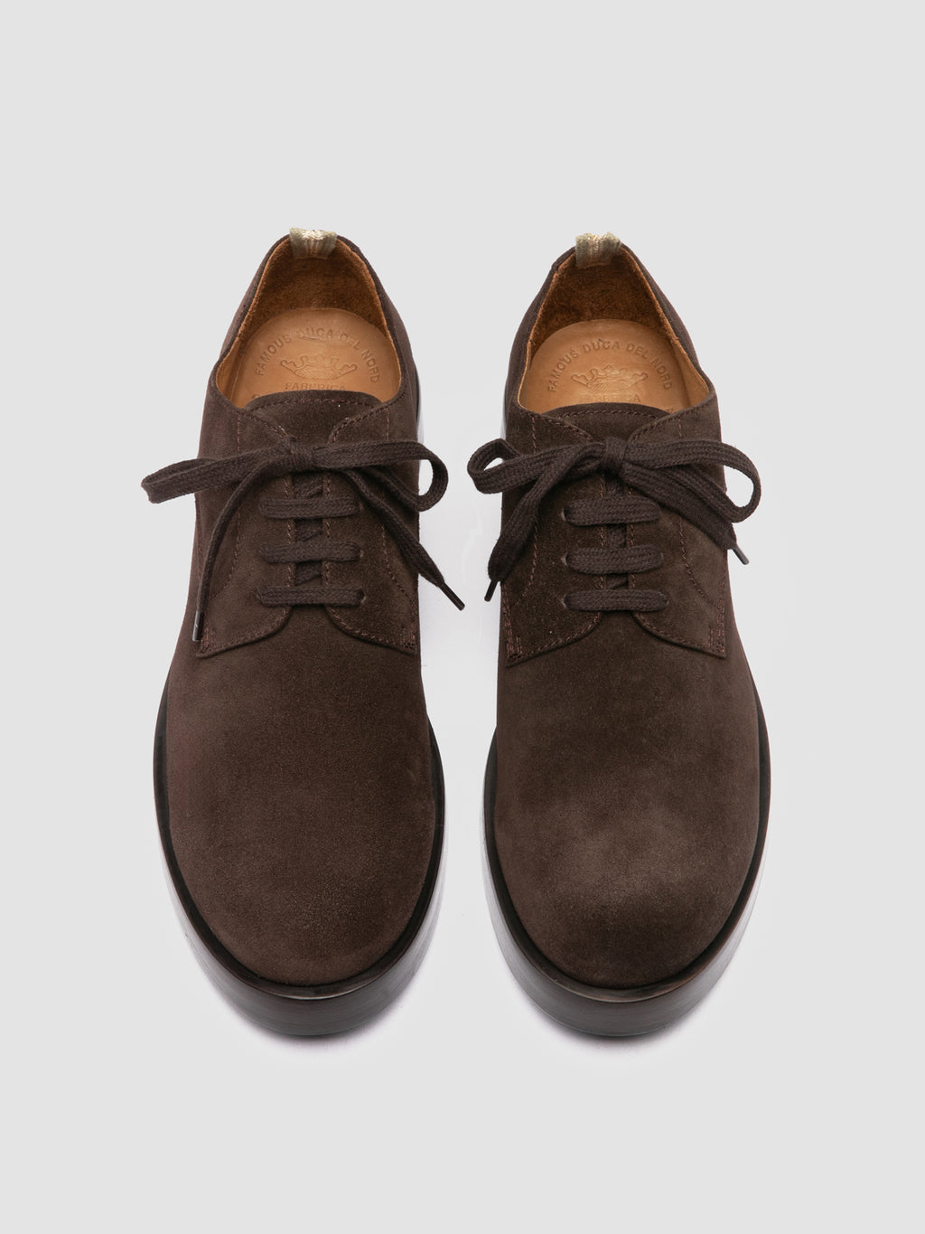 BULLA 001 - Brown Suede Derby Shoes Officine Creative - 2