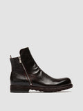 BULLA DD 105 - Brown Leather Zipped Boots - thumb image 1,side view