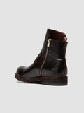 BULLA DD 105 - Brown Leather Zipped Boots - thumb image 4,side view