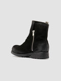 BULLA DD 113 - Black Suede Zipped Boots - thumb image 4,side view