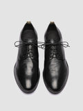CALIFORNIA 007 - Black Leather Derby Shoes