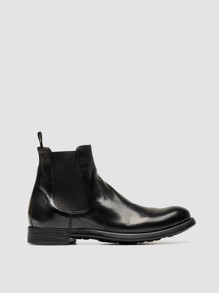 CHRONICLE 074 - Black Leather Chelsea Boots