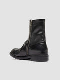DIARY 015 - Stivali con Zip in Pelle Elasticizzata Nera - thumb image 4,side view