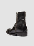 DIARY 015 - Stivali con Zip in Pelle Elasticizzata Marrone - thumb image 4,side view