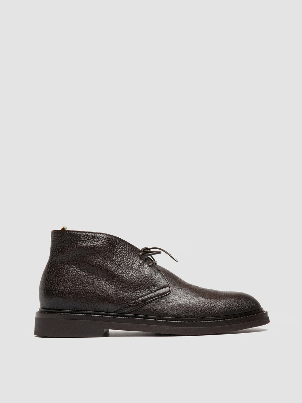DUDE FLEXI 004 - Brown Leather Chukka Boots - image 1,side view
