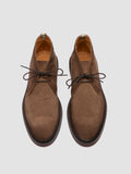 DUDE FLEXI 004 - Brown Suede Chukka Boots