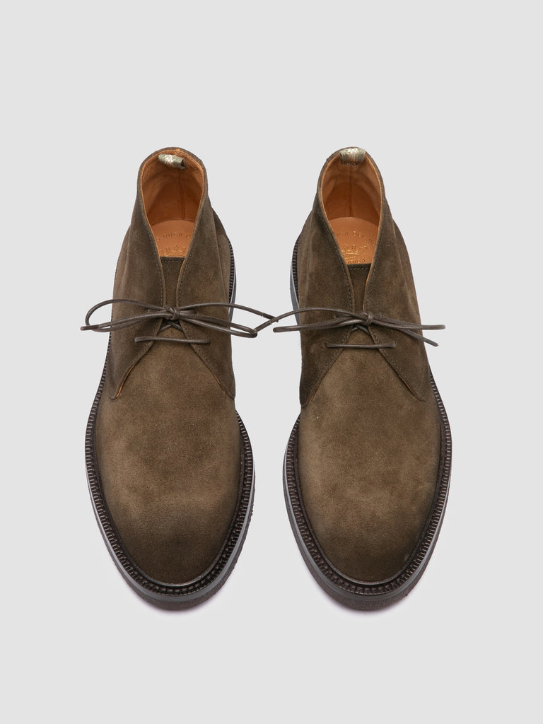 DUDE FLEXI 004 - Brown Suede Chukka Boots
