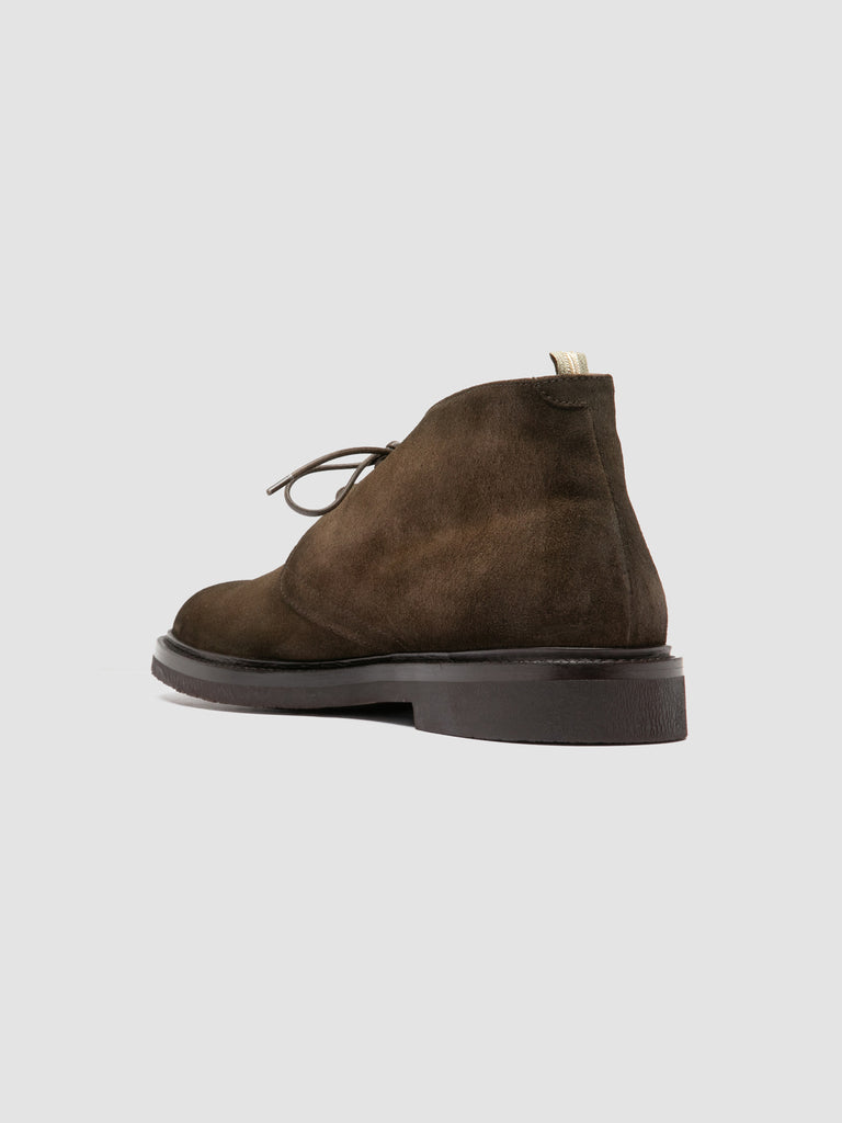 DUDE FLEXI 004 - Brown Suede Chukka Boots