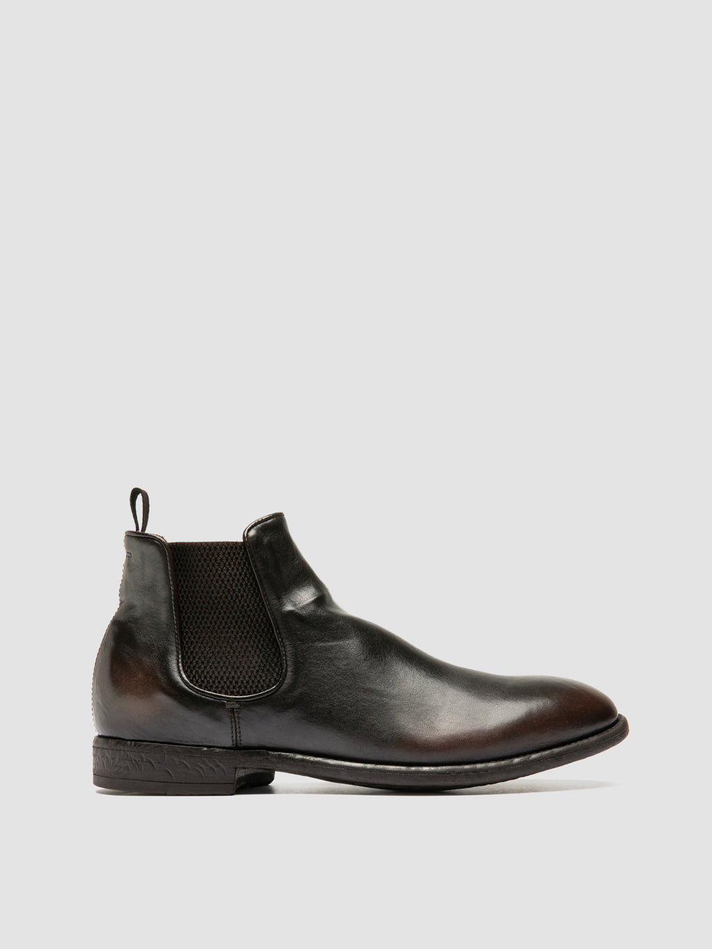 EMORY 012 - Brown Leather Chelsea Boots