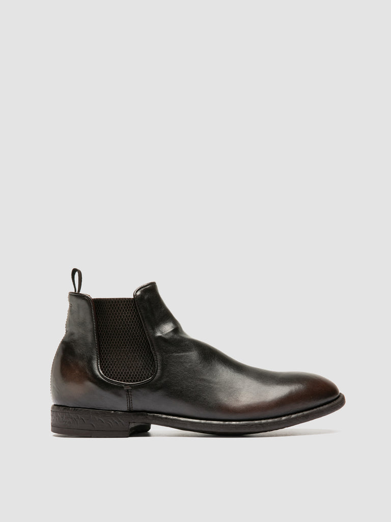 EMORY CAOU 012 - Brown Leather Chelsea Boots