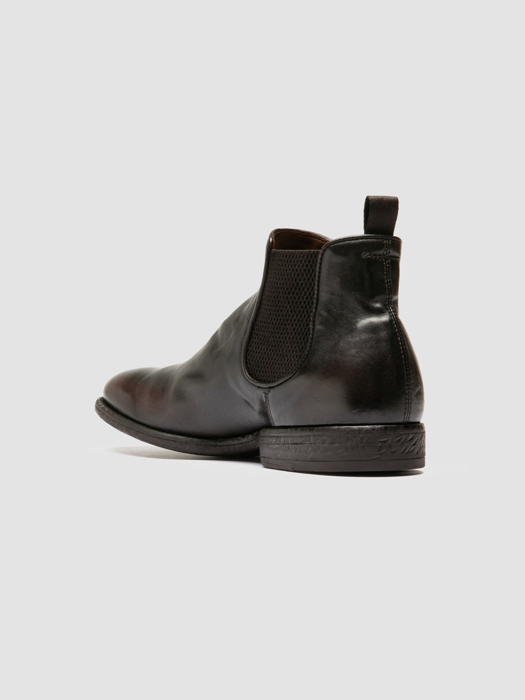EMORY 012 - Brown Leather Chelsea Boots