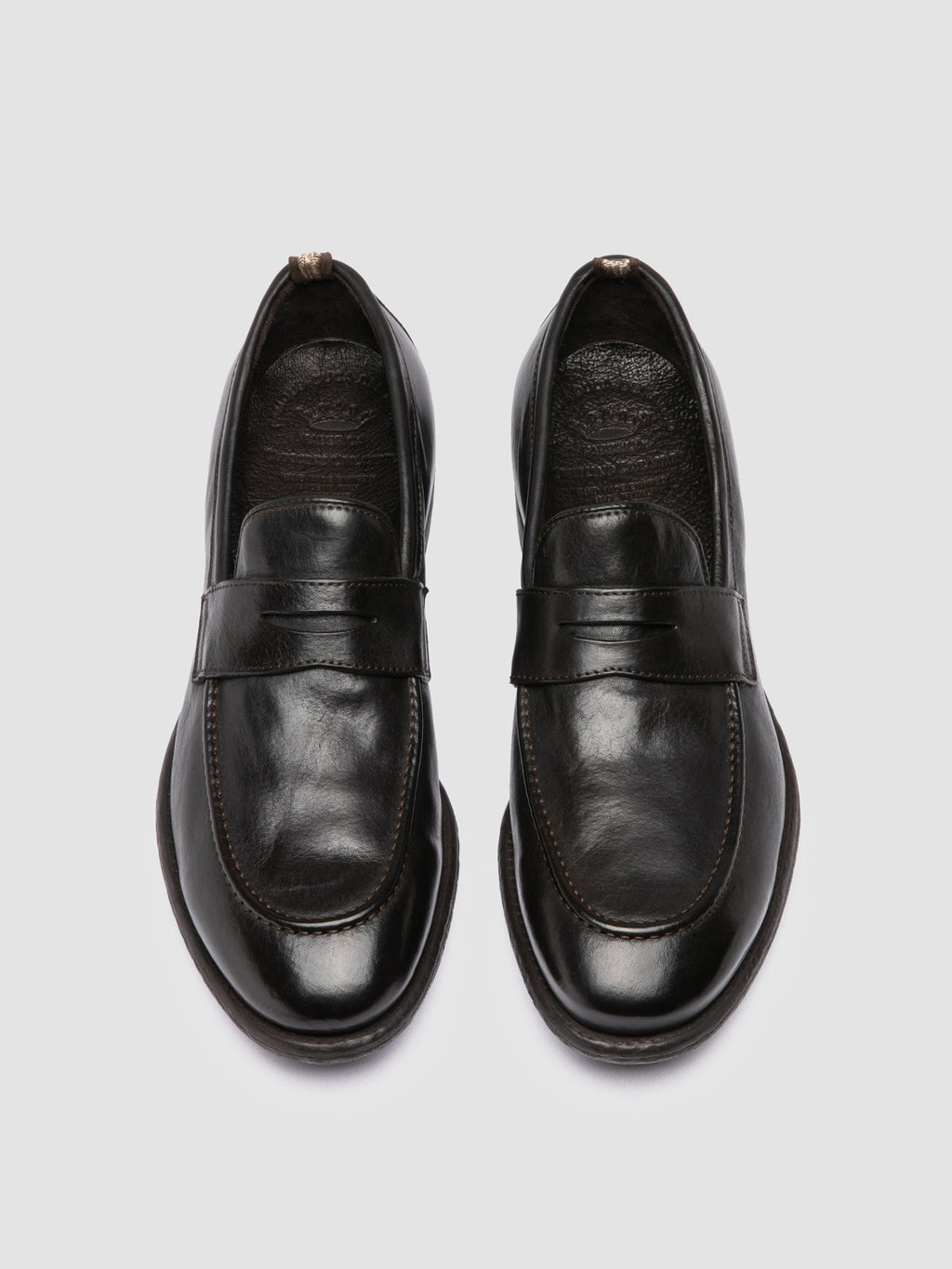 EMORY 024 - Brown Leather Loafers
