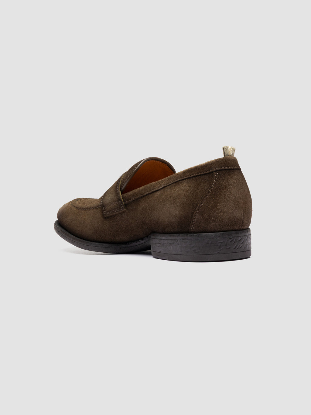 EMORY 024 - Brown Suede Penny Loafers - image OCUEMCA024SELU1D372390 - 4