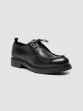 ENGINEER 002 - Black Leather Derby Shoes
