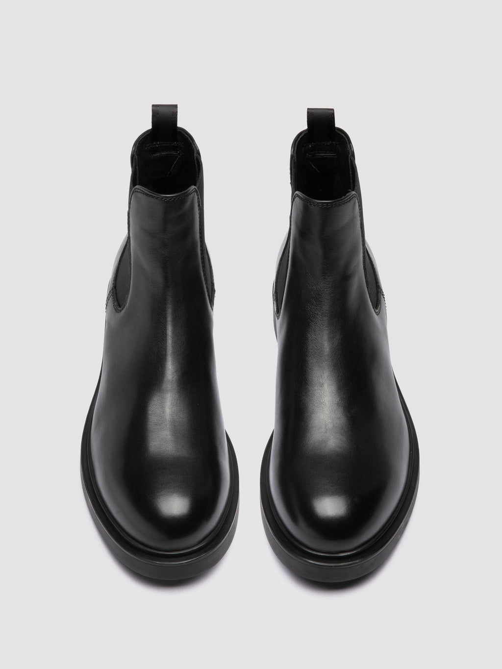ENGINEER 006 - Black Leather Chelsea Boots