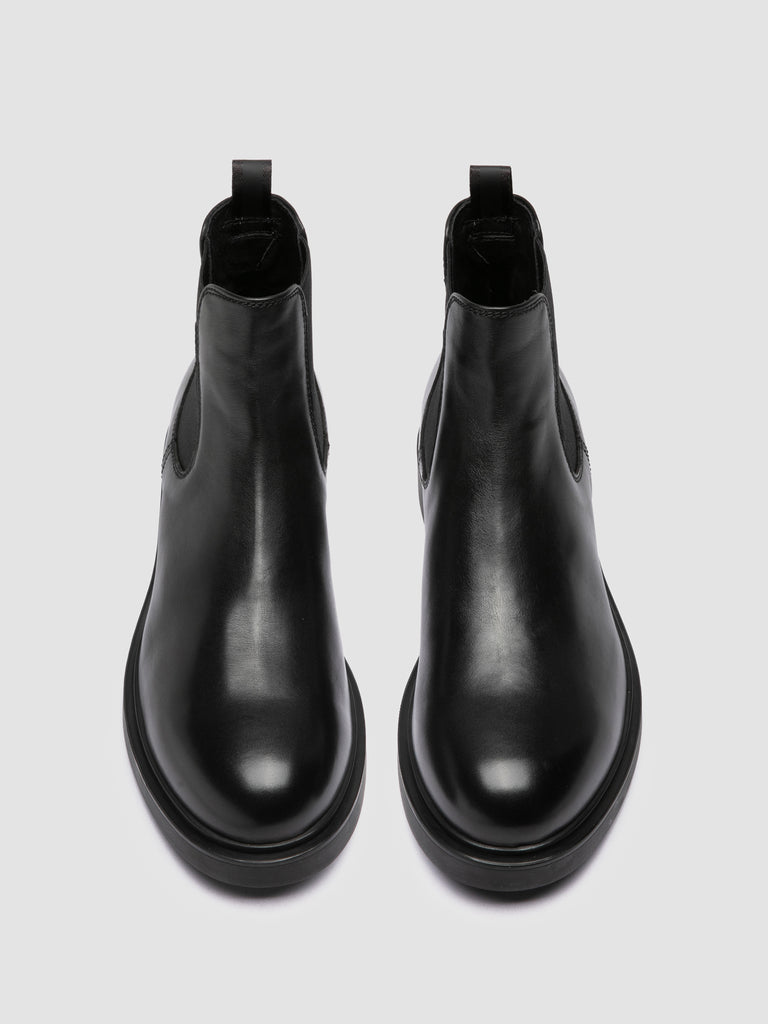 ENGINEER 006 - Black Leather Chelsea Boots