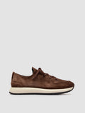 ENTIRE 001 - Brown Suede Sneakers - thumb image 1,side view