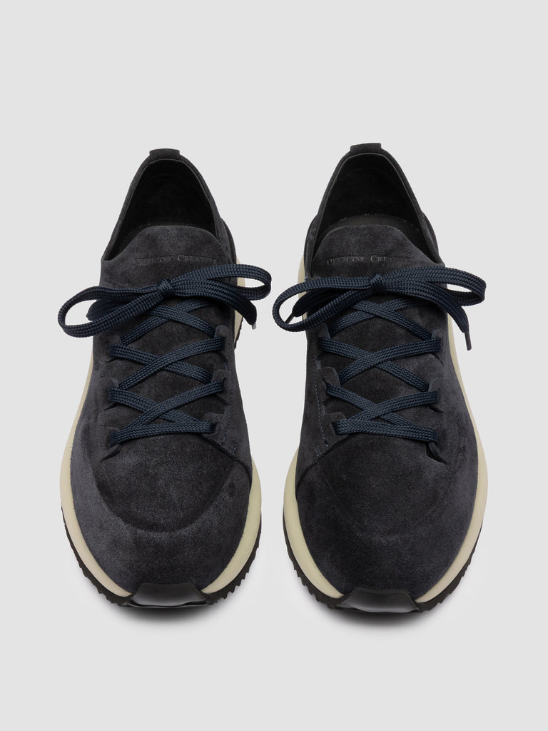 ENTIRE 001 - Navy Suede Sneakers