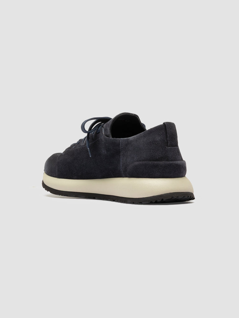 ENTIRE 001 - Navy Suede Sneakers