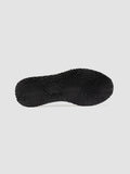ENTIRE 001 - Sneaker in Pelle Scamosciata Blu Navy - thumb image 5,side view