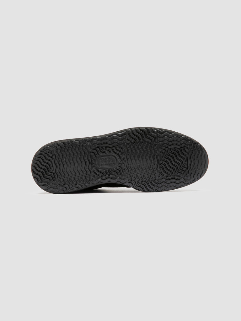 ERASER 001 - Brown Leather Low Top Sneakers