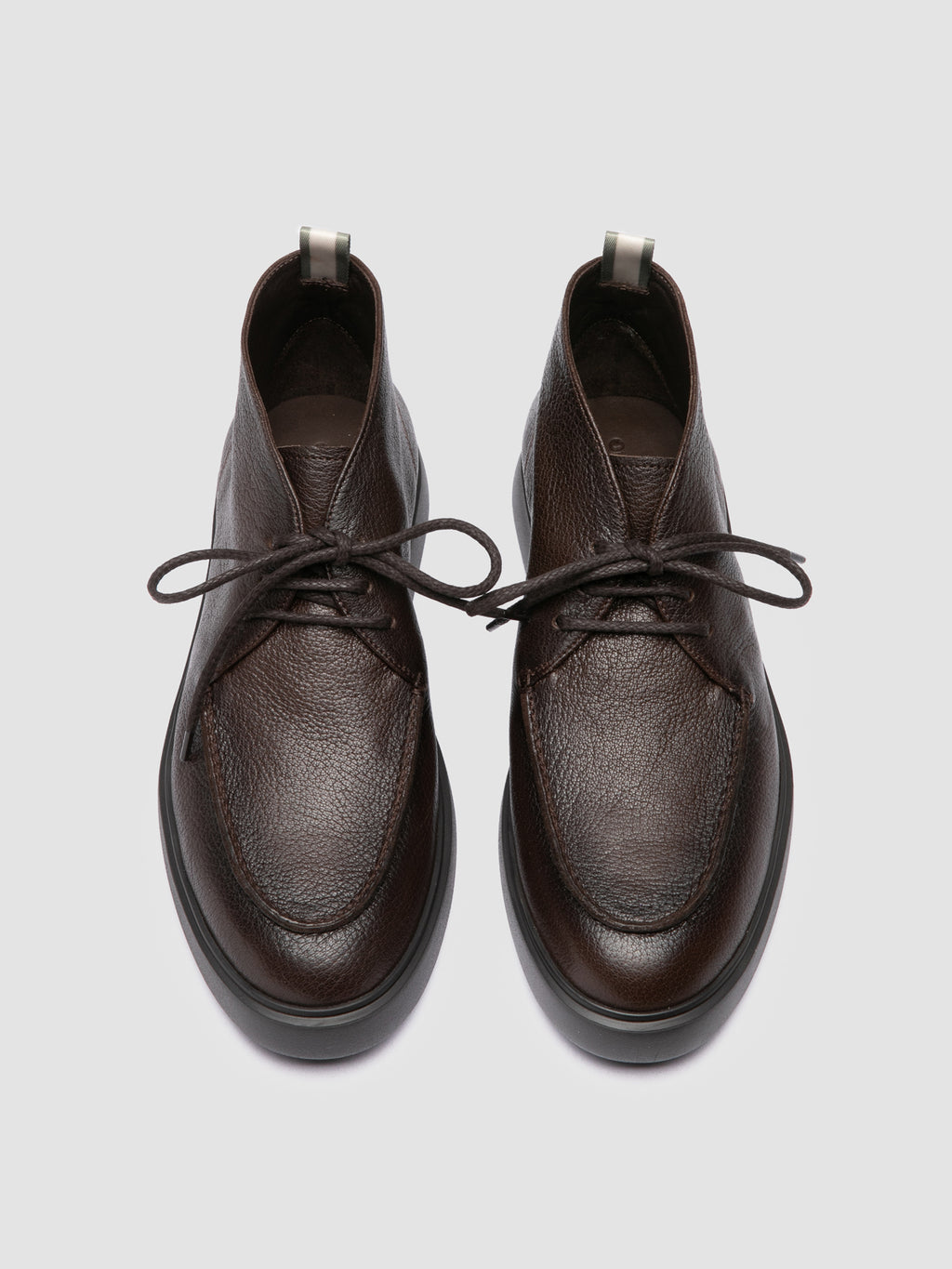 FRAME 002 - Braune Chukka-Stiefel aus Leder - image 2,side view