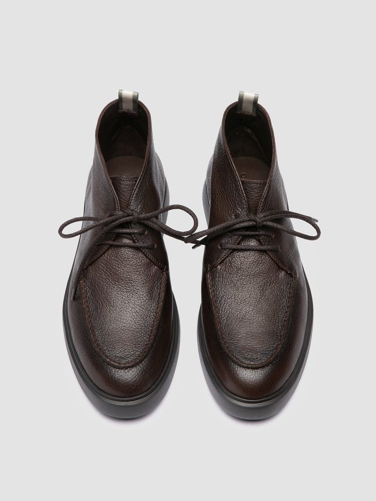 FRAME 002 - Braune Chukka-Stiefel aus Leder