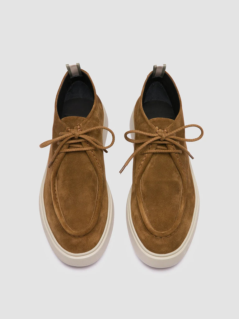 Men's Brown Suede Chukka Boots: FRAME 012 Officine Creative - 2