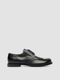 GEMSTONE 002 - Black Leather Derby Shoes - thumb image 1,side view