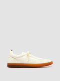 GINNASIO 001 - White Leather Sneakers - thumb image 1,side view