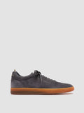 GINNASIO 001 - Blue Suede Sneakers - thumb image 1,side view