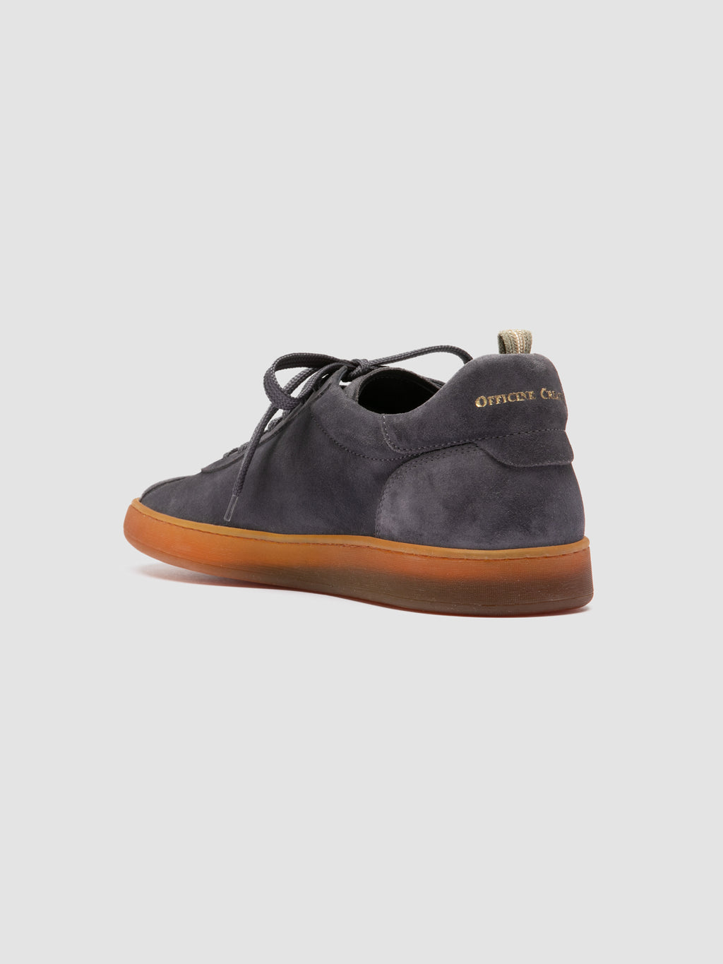 GINNASIO 001 - Blue Suede Sneakers - image 4,side view