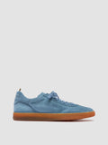 GINNASIO 001 - Blue Suede Sneakers - thumb image 1,side view