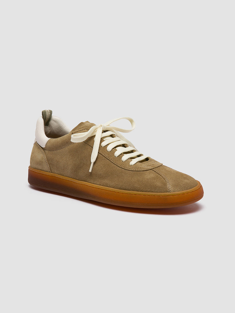 HALO 001 - Brown Leather and Suede Sneakers