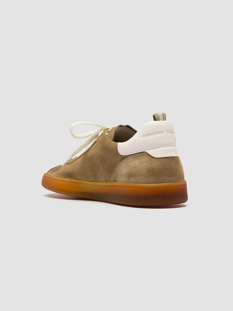 HALO 001 - Brown Leather and Suede Sneakers