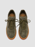 HALO 001 - Green Suede Sneakers