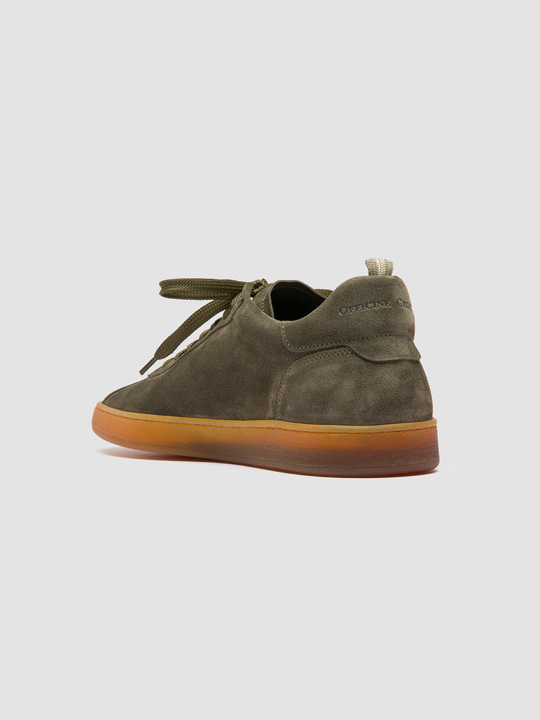 HALO 001 - Green Suede Sneakers